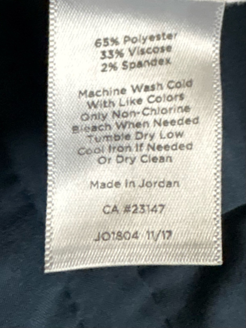 Talbots Hampshire Ankle Pants Chambray Size 6 - Picture 10 of 14